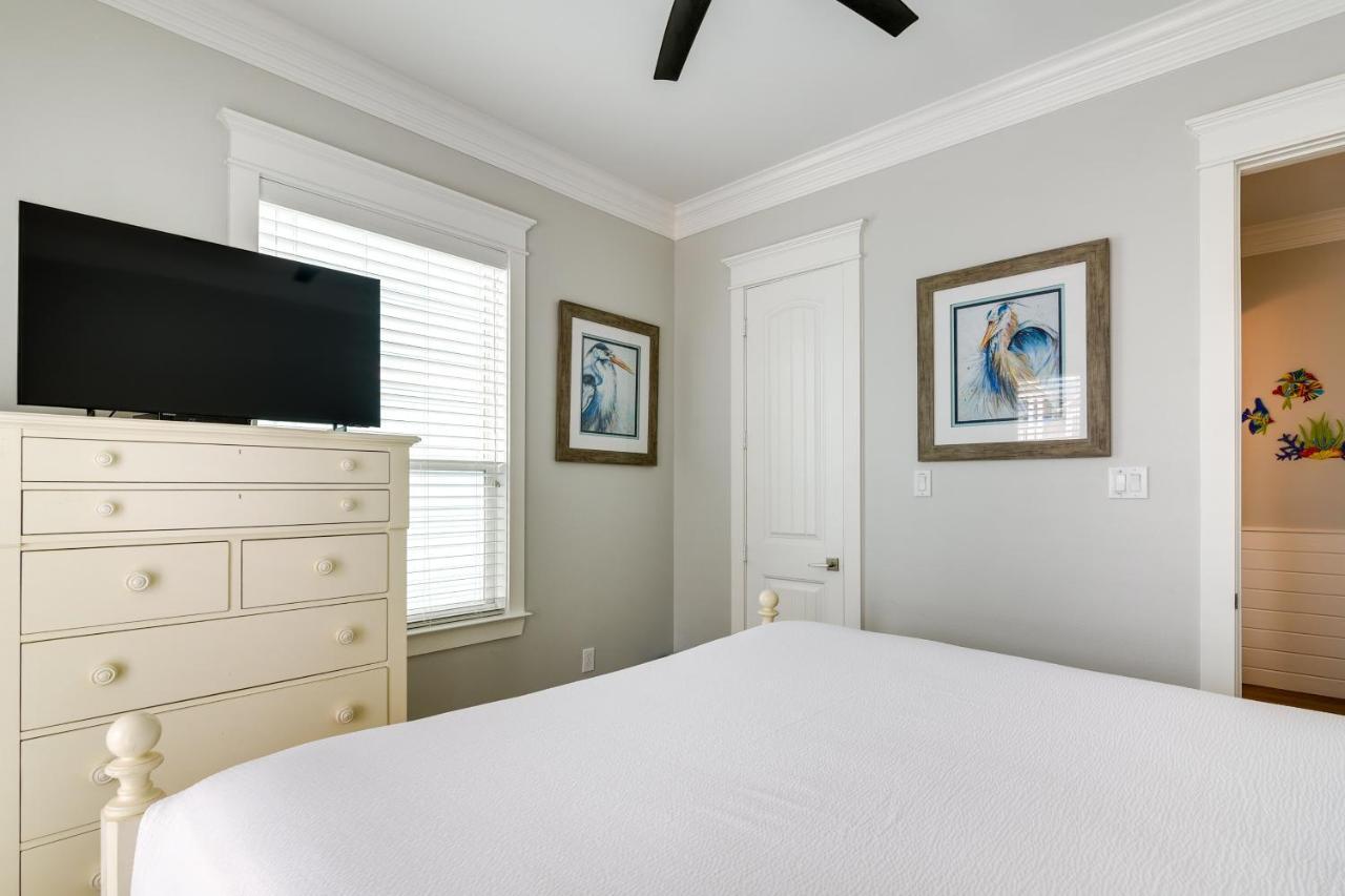 Galveston Beach House With 2 Decks - Walk To Ocean! Exterior foto